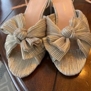 Loeffler Randall platinum shoes